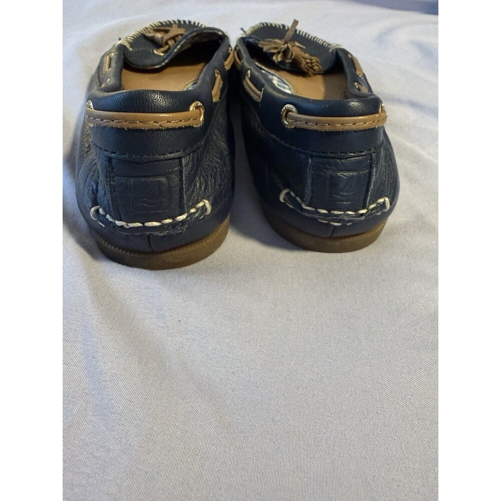 Sperry Top Sider Sabrina Kiltie Loafers Size 7.5M Blue - Picture 2 of 4